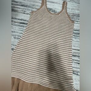 American Eagle crochet dress-large